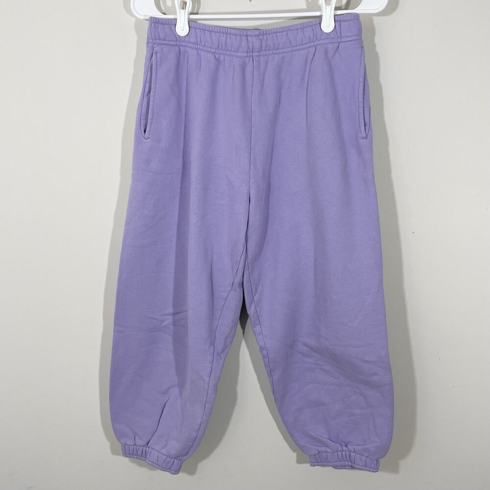 Aritzia TNA cozy mega Purple sweatpants